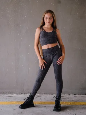 Youth Grey Lavish Leggings